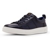 Navy Leather