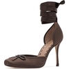 Dark Brown Satin