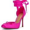 Hot Pink Satin