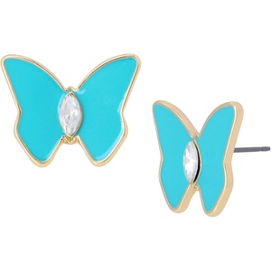 Butterfly Stud Earrings(Blue)