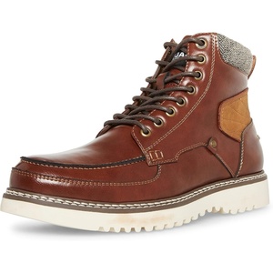 Madden Girl Men’s M-Dannye Combat Boot(Cognac)