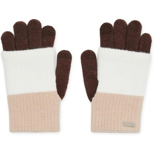 Steve Madden CLOCKBLOCK Knit Long Cuff Magic Gloves(Multi Tan)