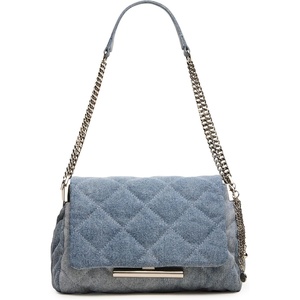 Steve Madden COLETTE Quilted Flap Shoulder Bag(Denim)