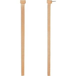 Steve Madden Herringbone Linear Earrings