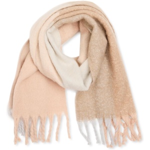 Steve Madden Lofty Color Block Scarf, Tan