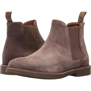 Steve Madden Men’s HIGHLINE Chelsea Boots(Taupe Suede)