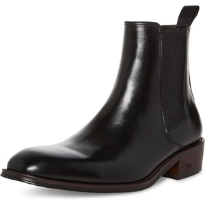 Steve Madden Mens Hamlin(Black Leather)