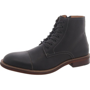 Steve Madden Men’s Hodge(Black Leather)