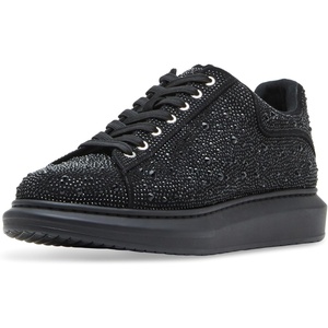 Steve Madden Men’s Icebox Sneaker(Black Rhinestone)