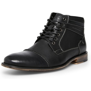 Steve Madden Men’s Jotter(Black Leather)