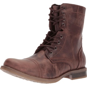 Steve Madden Men’s Troopah-C(Brown Leather)