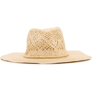 Steve Madden Rafe Cowboy Hat, Natural, 5 Inch Crown, 3 7/8 Inch Brim