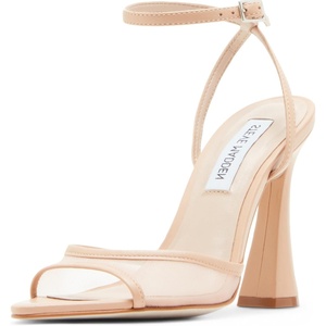 Steve Madden Women’s Beki Heeled Sandal(Natural)