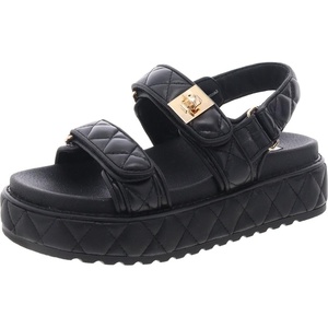 Steve Madden Women’s Bigmona Platform Sandals(Quilted)