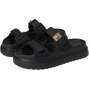 Steve Madden Women’s Bigschmona Platform Sandal(Black)