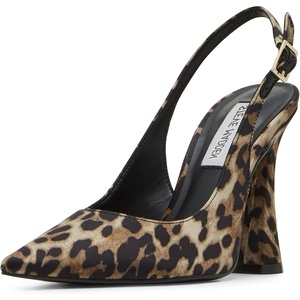 Steve Madden Women’s Blare(Leopard Satin)