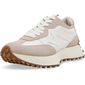 Steve Madden Women’s Campo Sneaker(Beige Multi)