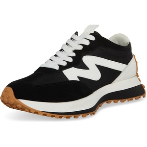 Steve Madden Women’s Campo Sneaker(Black/White)