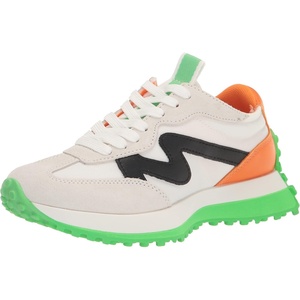 Steve Madden Women’s Campo Sneaker(White Multi)