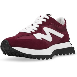 Steve Madden Women’s Campo Sneaker(Wine)