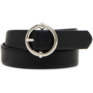 Steve Madden Women’s Cherish Reversible Pant Belt(Chocolate)