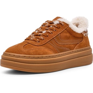 Steve Madden Womens Dodge(Chesnut Suede Fur)