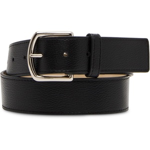 Steve Madden Women’s Double Buckle Pant Belt(Black)