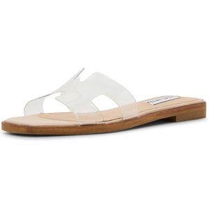 Steve Madden Women’s Hadyn Sandal(Clear)