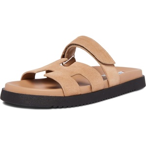 Steve Madden Women’s Hadyn Sandal(Cognac Multi)
