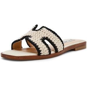 Steve Madden Women’s Hadyn Sandal(Cream Multi)