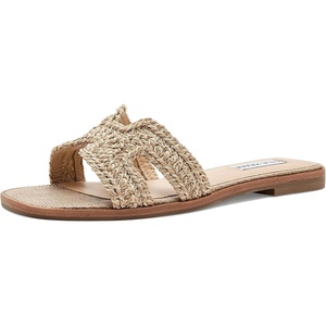 Steve Madden Women’s Hadyn Sandal(Crochet Raffia)