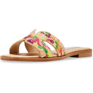 Steve Madden Women’s Hadyn Sandal(Floral Multi)
