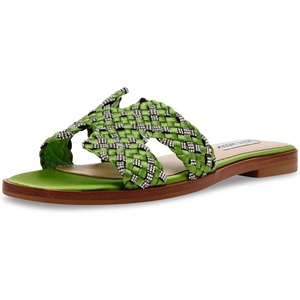 Steve Madden Women’s Hadyn Sandal(Green Multi)