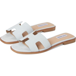 Steve Madden Women’s Hadyn Sandal(Light Blue Suede)