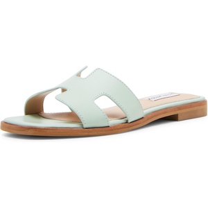 Steve Madden Women’s Hadyn Sandal(Mint Green Leather)