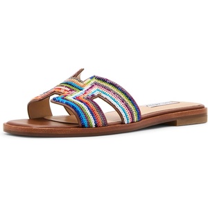 Steve Madden Women’s Hadyn Sandal(Multi Sequin)