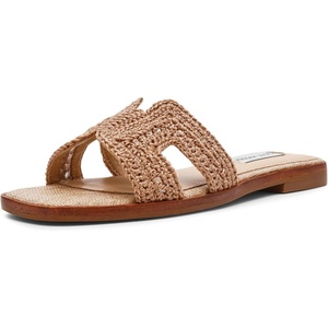 Steve Madden Women’s Hadyn Sandal(Natural Beige)
