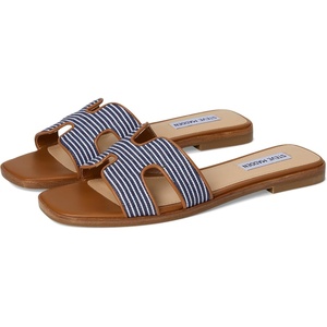 Steve Madden Women’s Hadyn Sandal(Navy/White)
