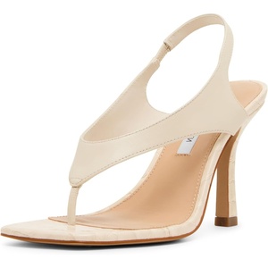 Steve Madden Women’s Improv Heeled Sandal(Bone Leather)