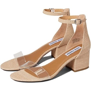 Steve Madden Women’s Irenee Heeled Sandal(Raffia)