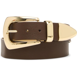 Steve Madden Women’s Lawrence Pant Belt(Chocolate)