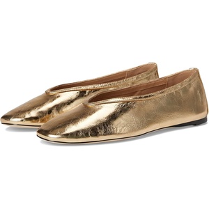 Steve Madden Women’s Leni(Gold Leather)