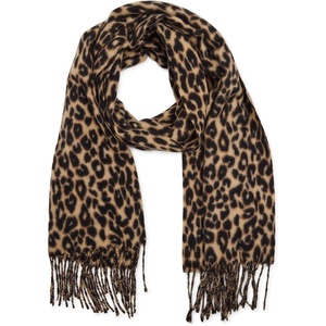 Steve Madden Women’s Leopard Scarf(Biscotti)