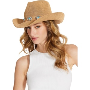 Steve Madden Women’s Locket Hat(Tan)