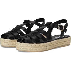 Steve Madden Women’s Marlin(Black Leather)