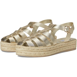 Steve Madden Women’s Marlin(Gold Leather)