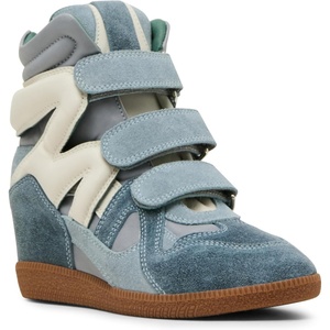 Steve Madden Women’s Mavis Sneaker(Blue Multi)