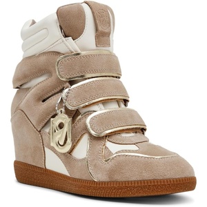 Steve Madden Women’s Mavis Sneaker(Sand Suede)