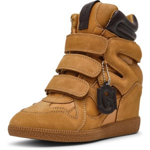 Steve Madden Women’s Mavis Sneaker(Wheat Nubuck)