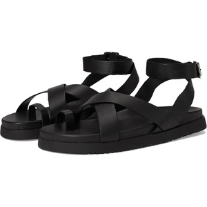Steve Madden Women’s Mira(Black Leather)